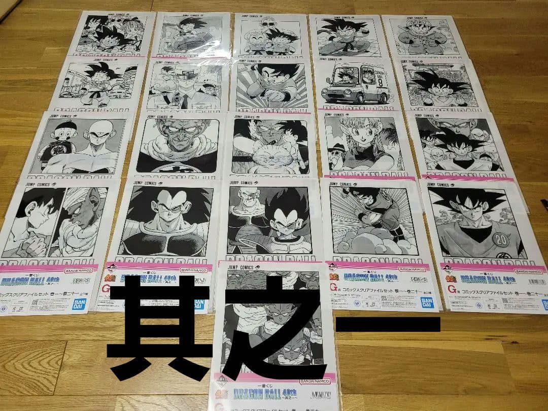 パ*ン様 一番くじ　ドラゴンボール　40th 其之一　G賞 クリアファイル　２１