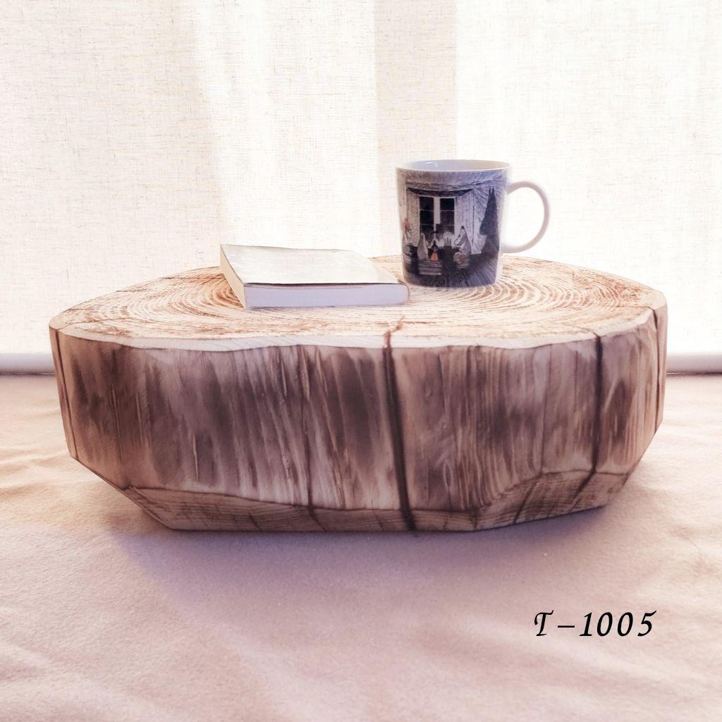 【セール品】天然アロマ 東濃ひのき テーブル 無垢無塗装 オーガニック 炙り