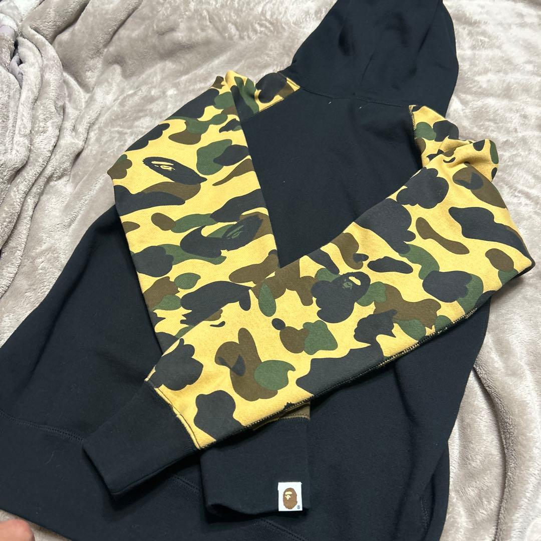 ユ*キ様 【美品】A BATHING APE BAPE 1st Camo ジップ