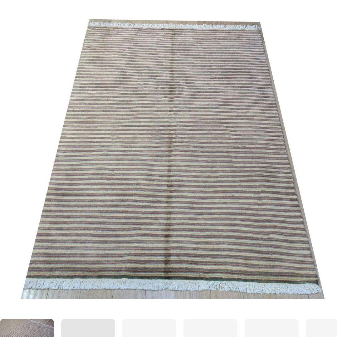 141x207cm(212)パキスタン手織りガズニー織り・ペルシャ・毛