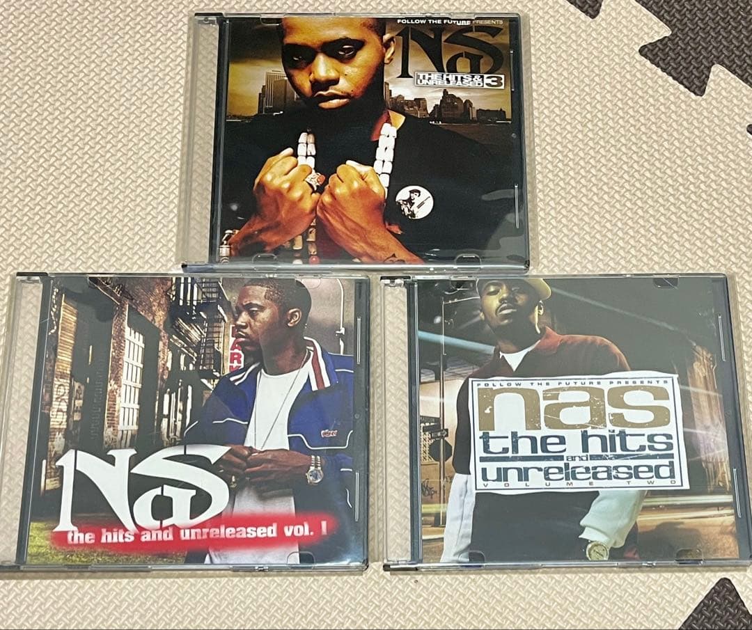 【激レアプロモ】 Nas - Hits & Unreleased CD3枚セット