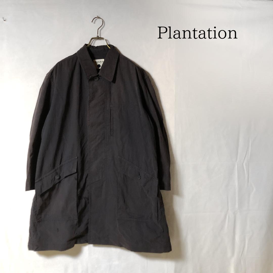 90年代　Plantation　イッセイミヤケ期　ステンカラーコート　イカコート