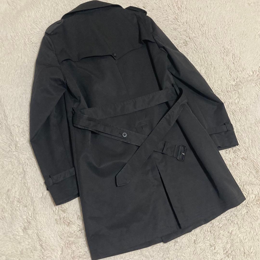 RING JACKET【2WAY】50 XL ブラック ライナー トレンチコート