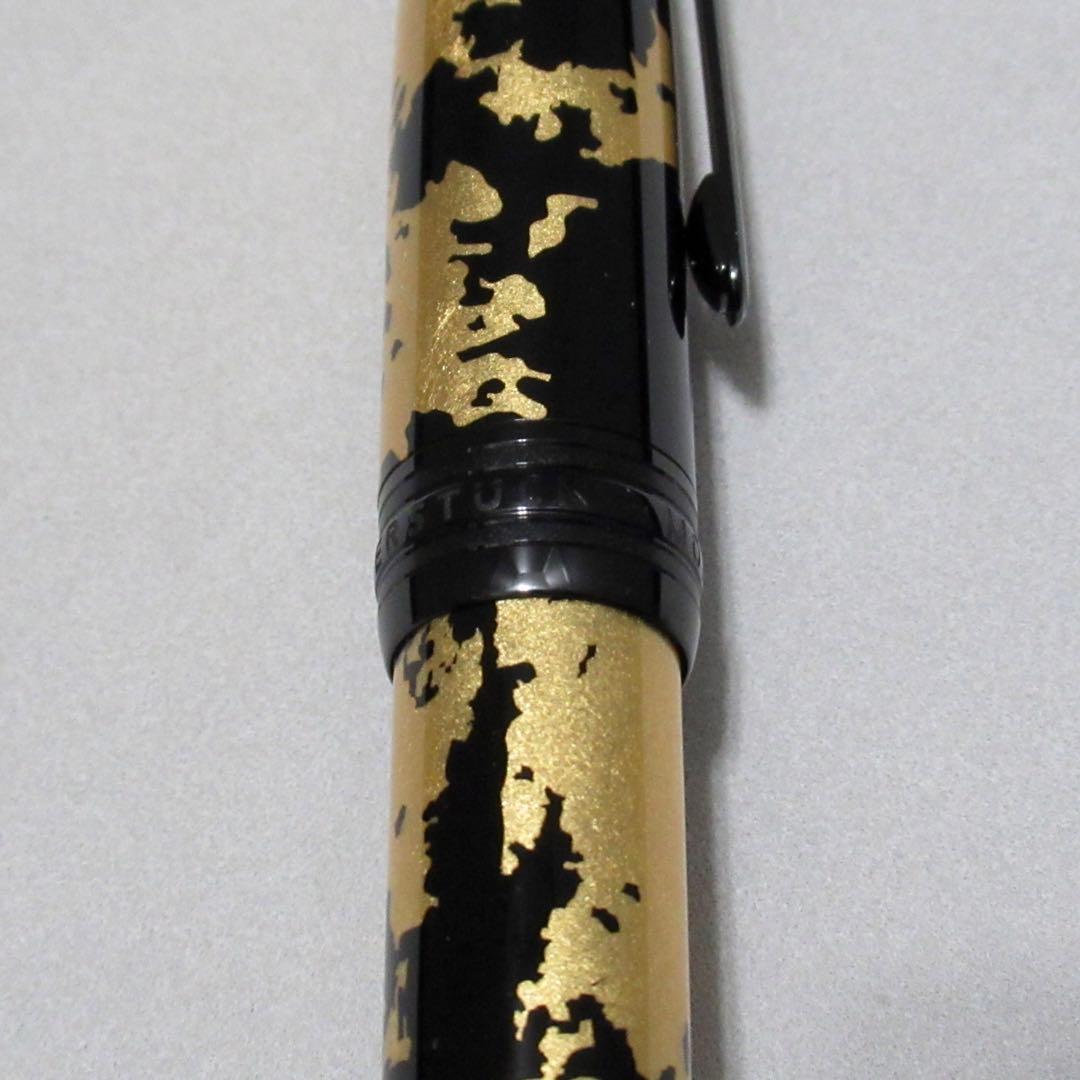 モンブラン ローラーボール 162 ソリテール カリグラフィー ゴールドリーフ