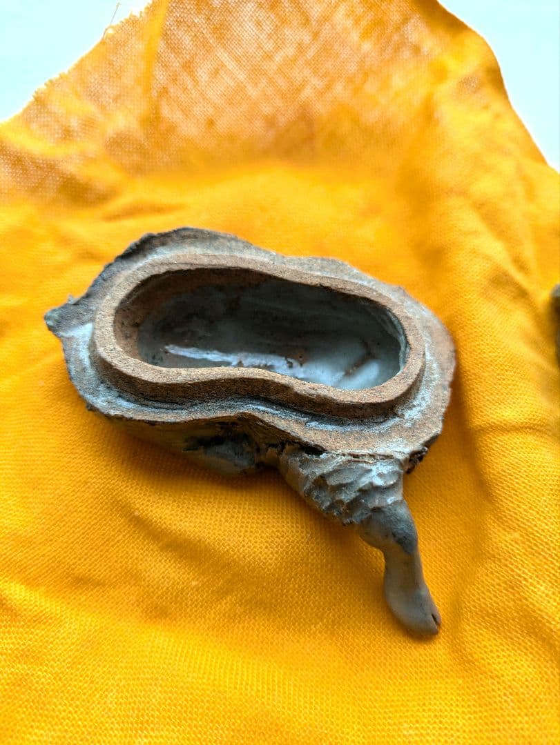 最終値段❗️香合　羊　出雲焼１１代空権作　来年の干支羊