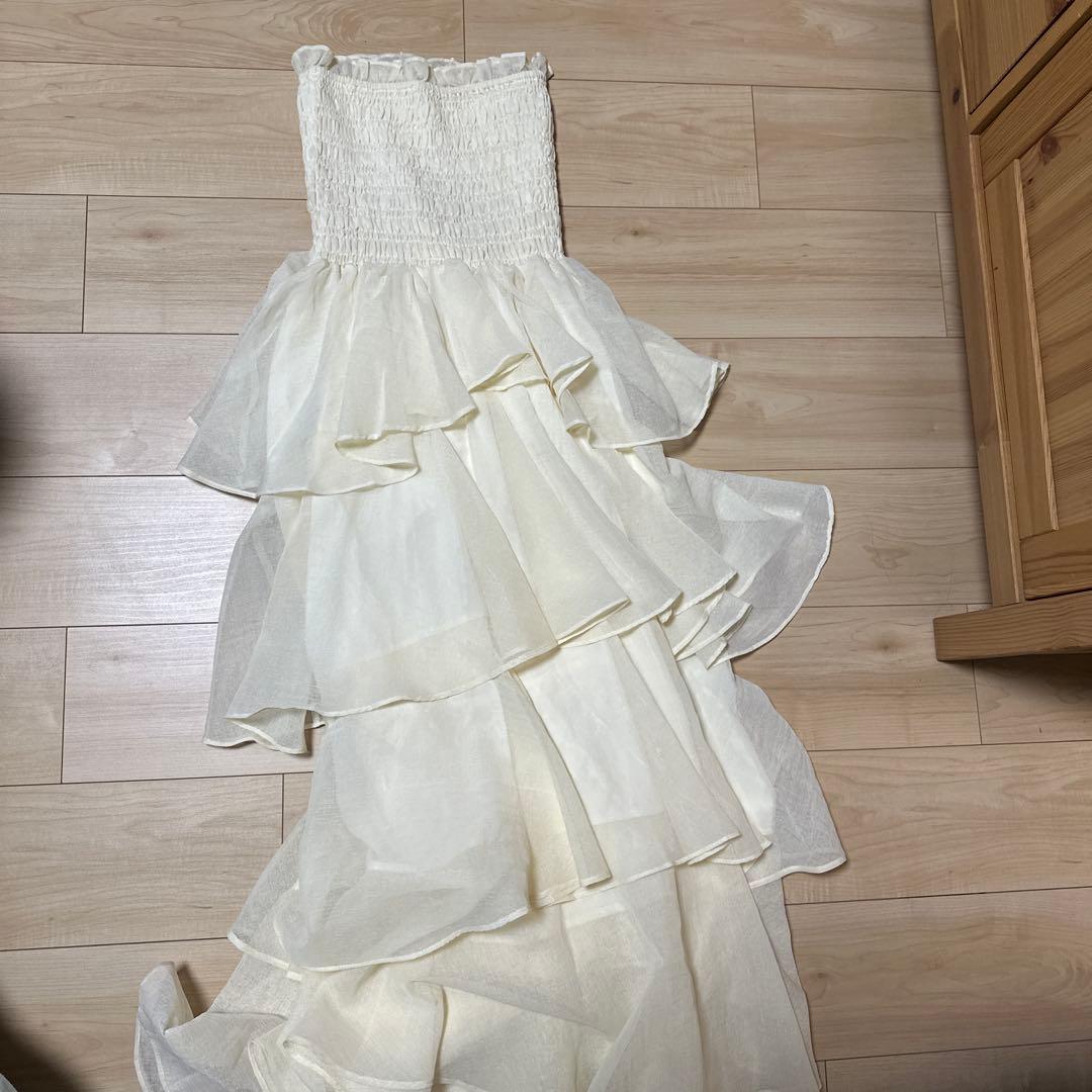 celon frilly tiered dressセロン