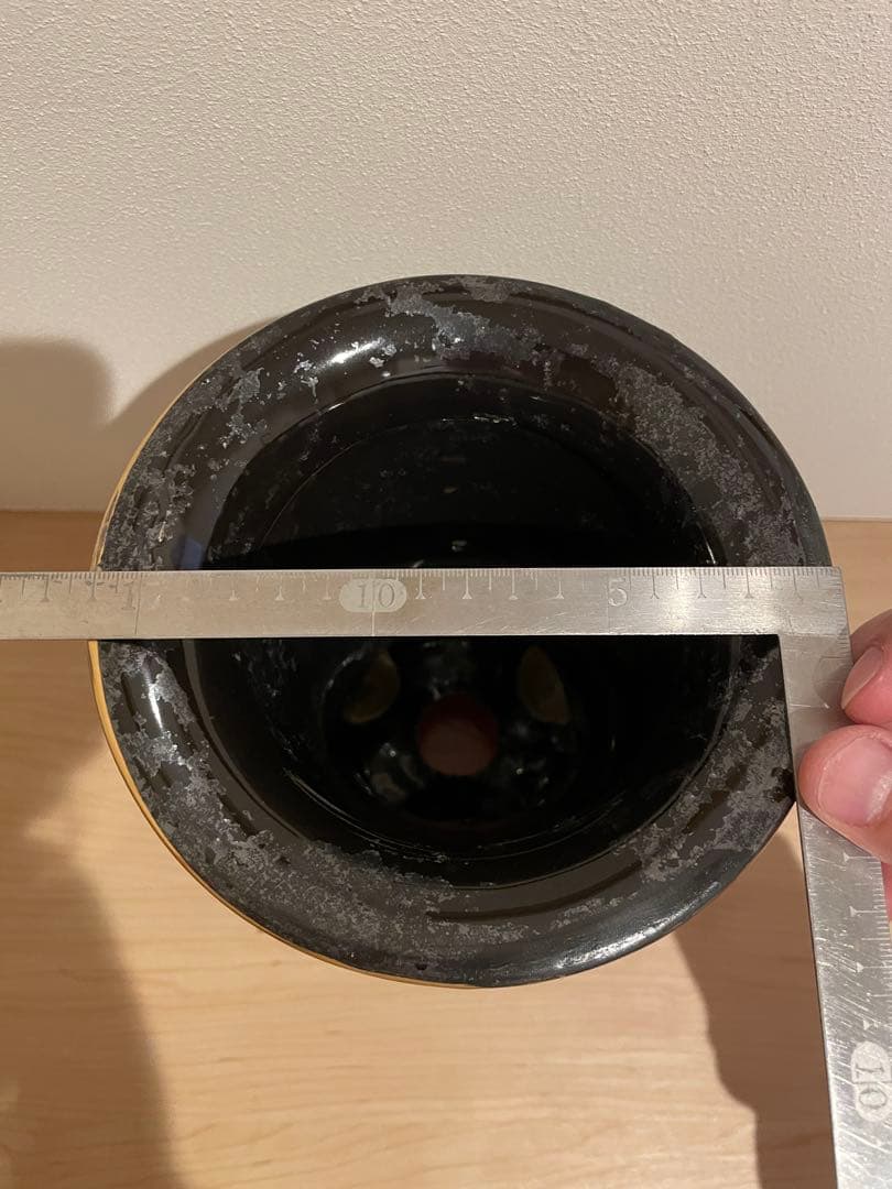 蘭鉢　錦鉢　猫足　三足　龍　波　雲　黒