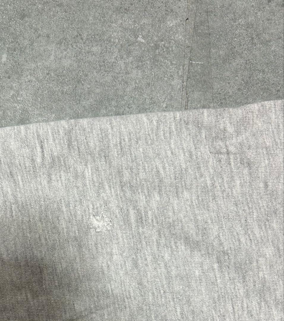 CHAMPION 80s リバースウィーブ　YOUNG LIFE グレー　XL