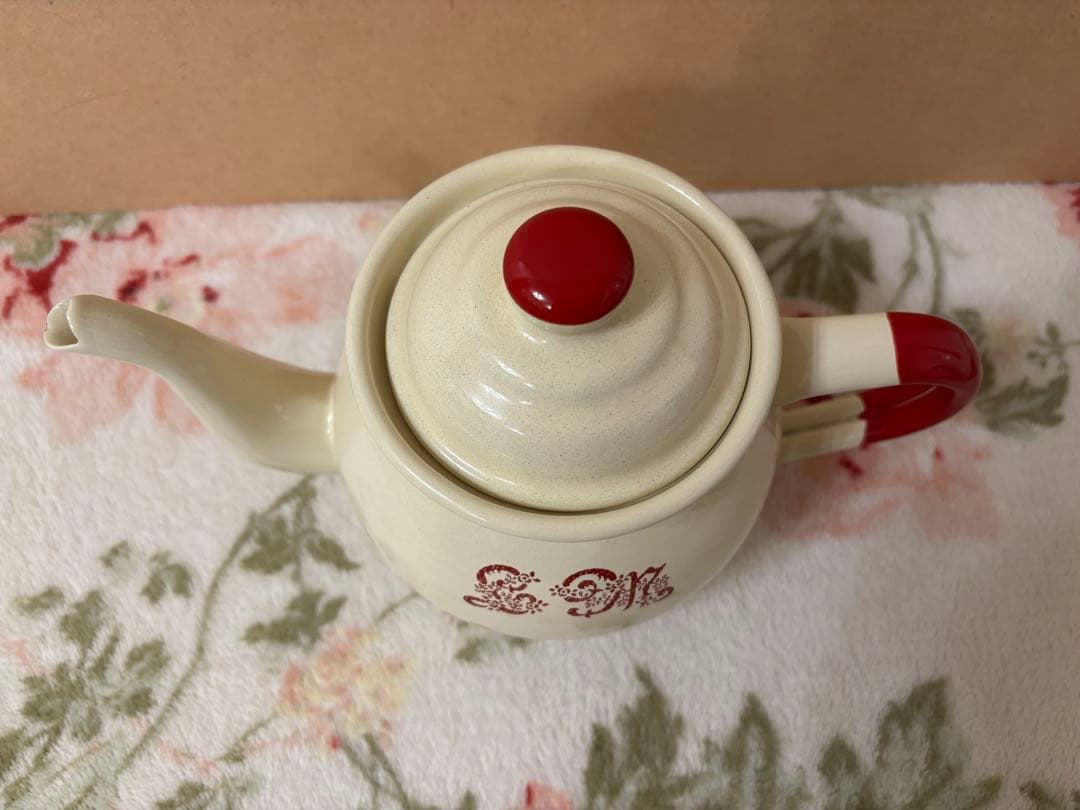 イマン　ヘリテージ　丸型２段ポット　ホーロー　imane