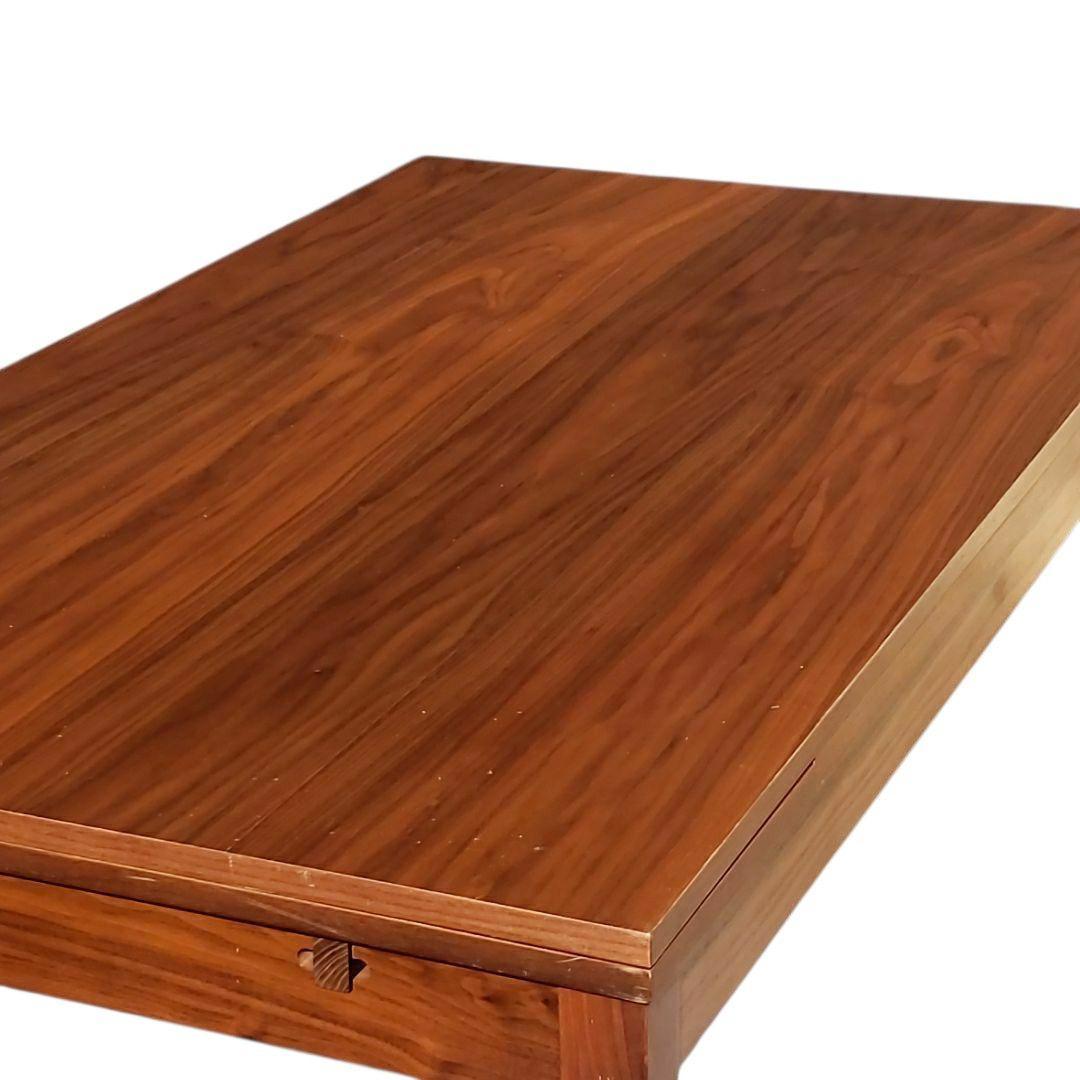 廃盤希少 無印良品 ウォールナット ダイニングテーブル伸長式 140~190cm