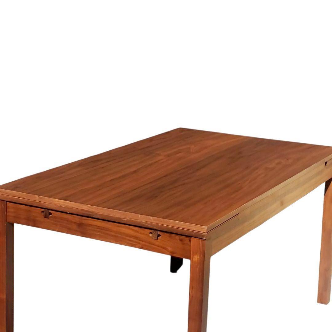 廃盤希少 無印良品 ウォールナット ダイニングテーブル伸長式 140~190cm