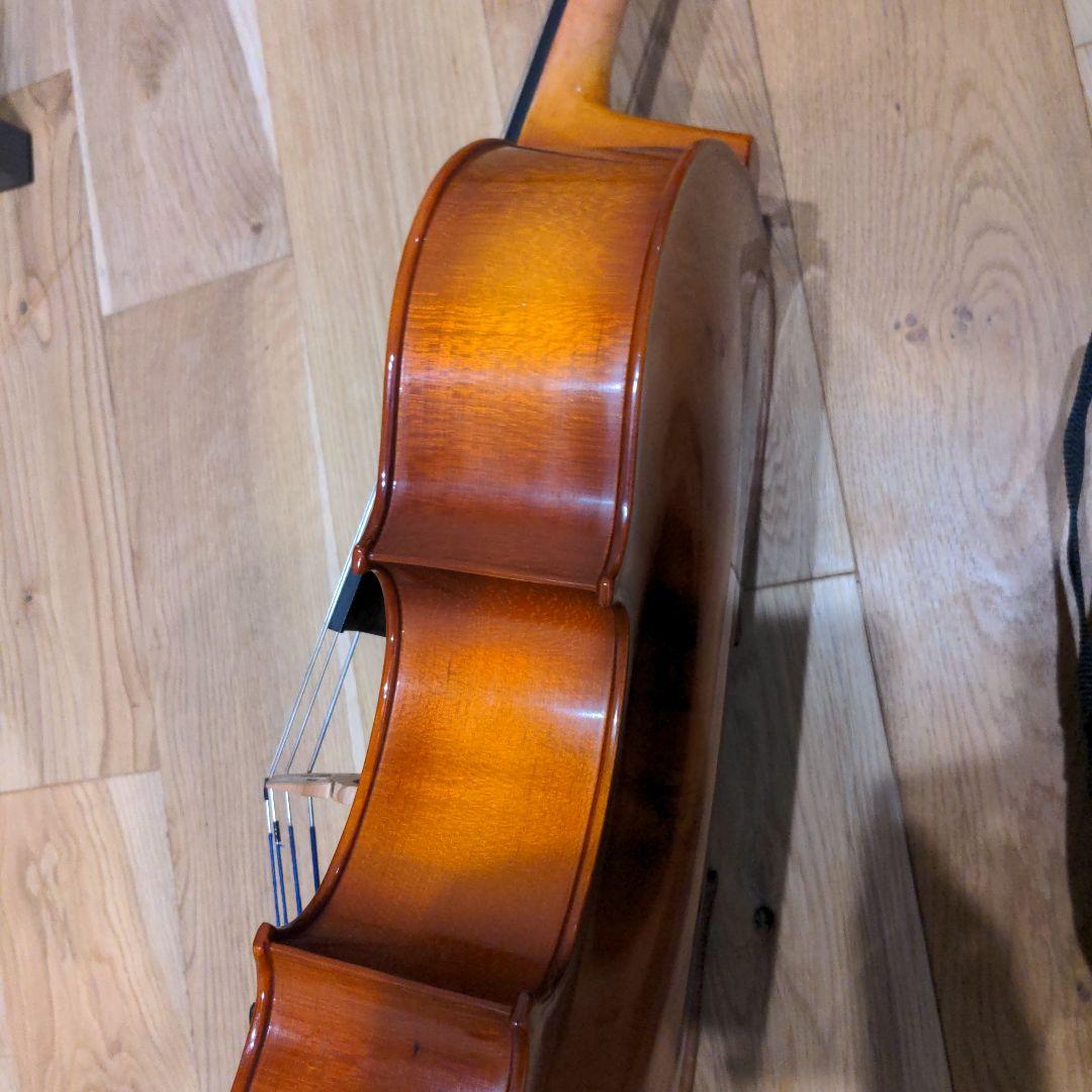 1/8分数チェロ弓ソフトケースセット