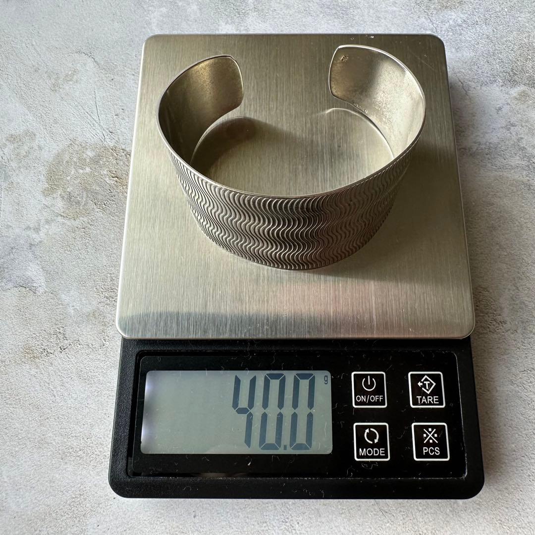 ヴィンテージ ボーンカフブレスレット シルバー925 メキシコ製