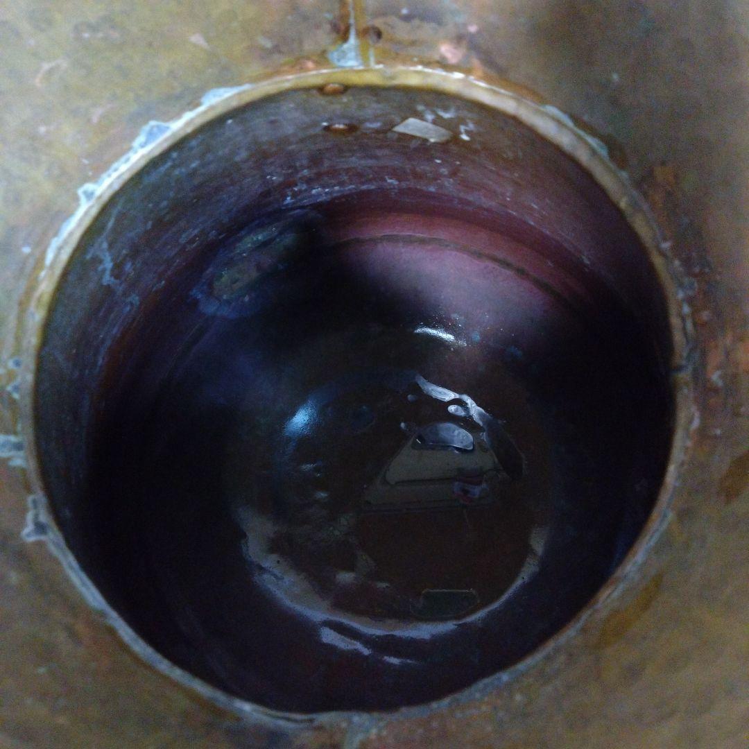 ビンテージ、アンティーク　真鍮製コールバケツ猫脚