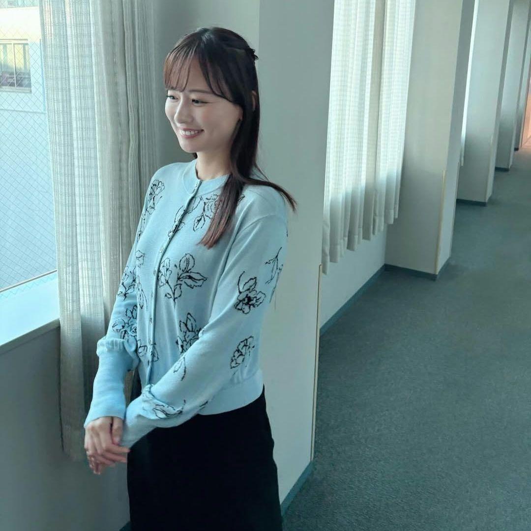 トップス CLANE THIN FLOWER W FACE CARDIGAN