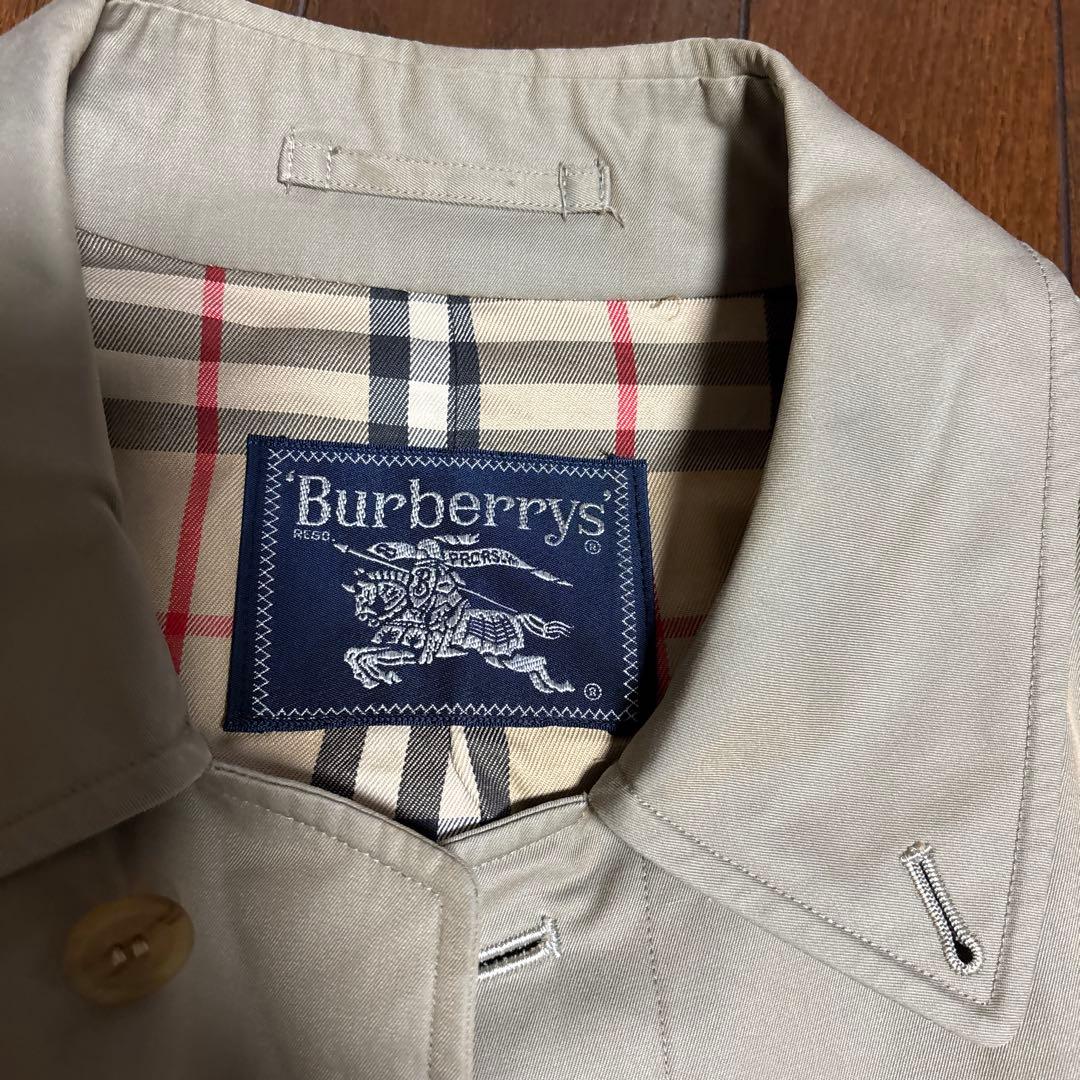 ビンテージ　メンズ　バーバリー　ステンカラーコート