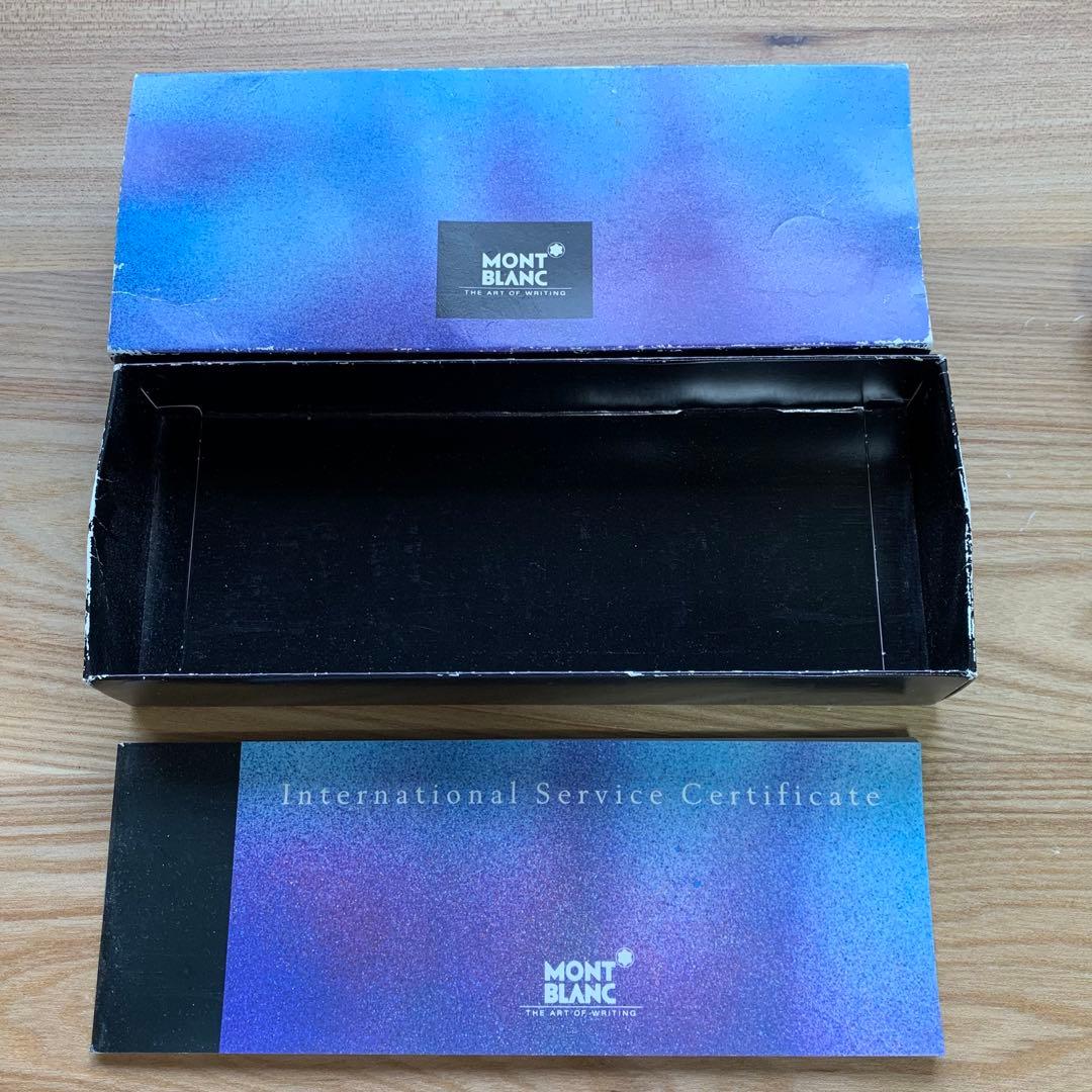 MONT BLANC 万年筆 EF ブラック ケース付き