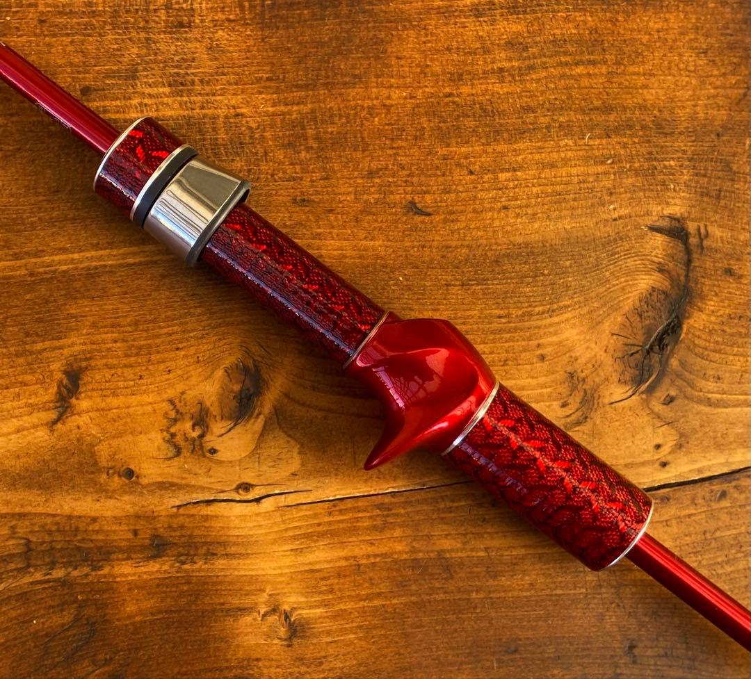 超軽量　カーボンロッド　アジングロッド　C552ULF 165cm ベイトロッド