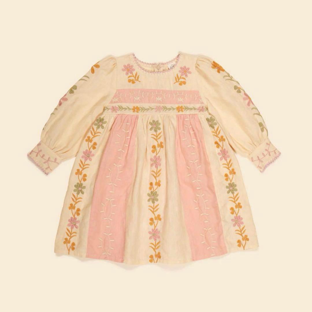 ワンピース Apolina PASCALE DRESS Cashew 18-24M