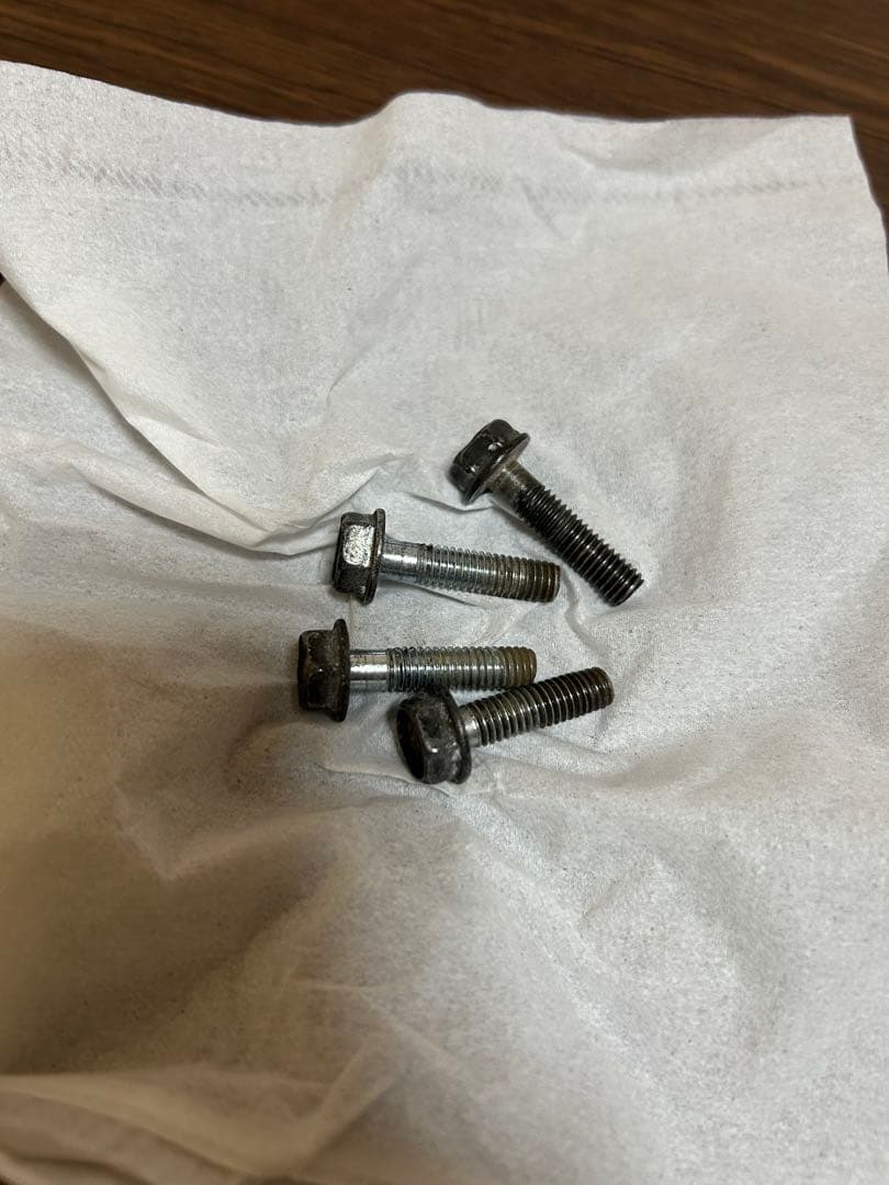 専用出品。ホンダ　フュージョン　純正ショートミラー 黒　ボルト4本付き！