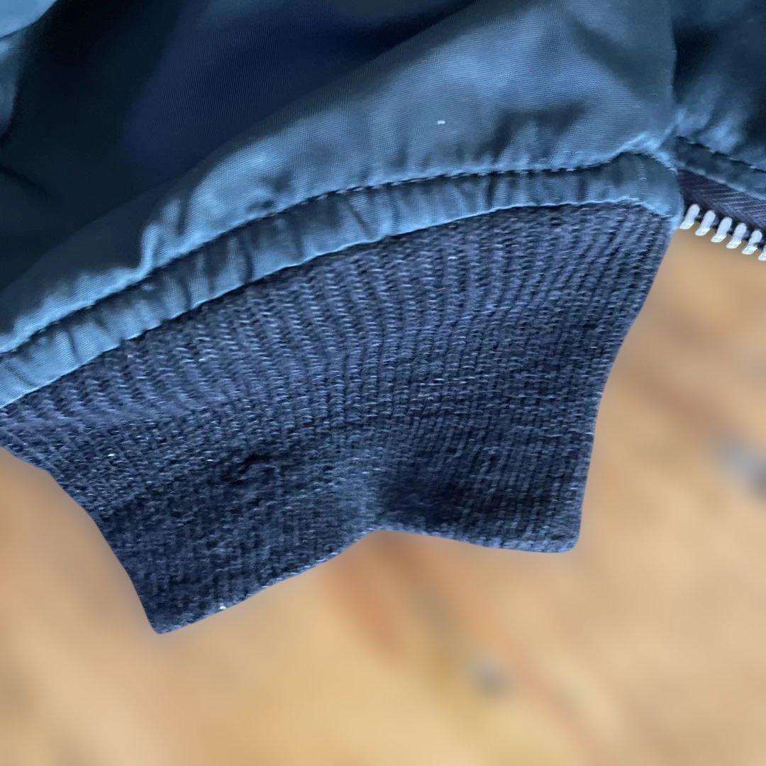 80s ALPHA INDUSTRIES MA-1 USA製 IDEALジップ紺