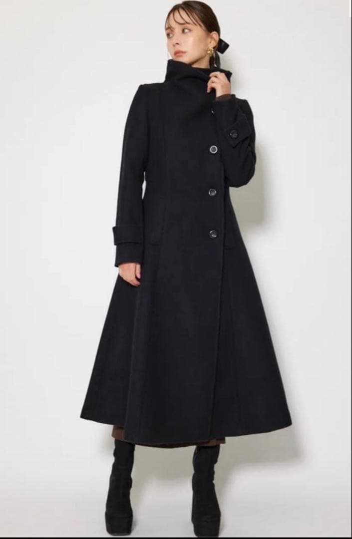 値下げしました☆美品【rienda シンデレラ ロングコート】