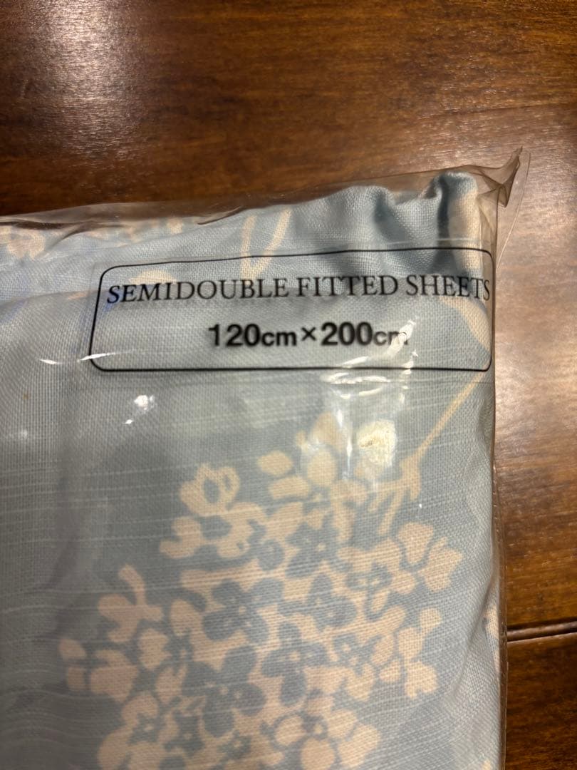 ローラアシュレイ　ベッド用ボックスシーツ　セミダブル