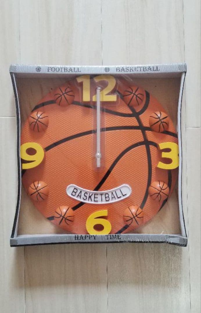 新品‼️希少★ バスケットボール壁掛け時計 Bリーグ NBA