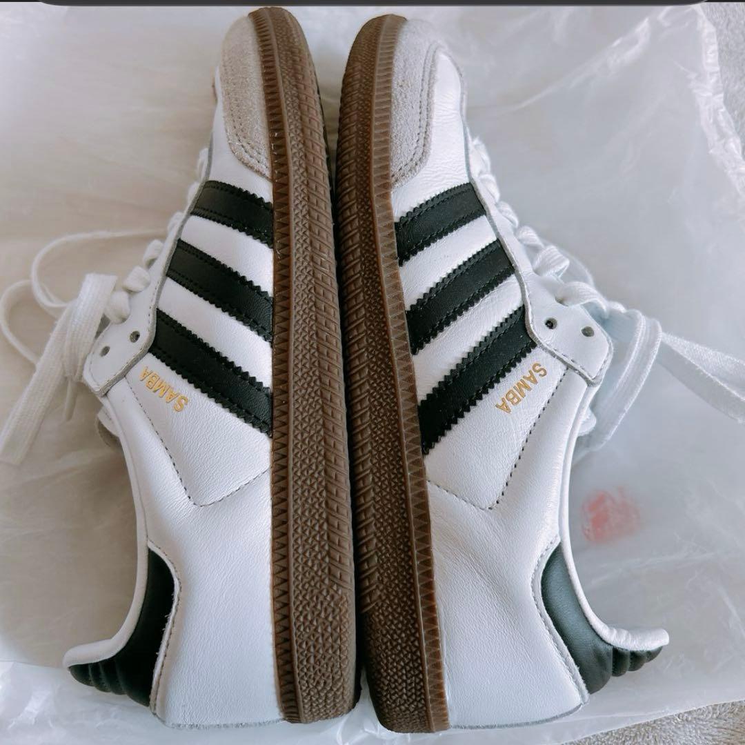 期間限定　ADIDAS/アディダス SAMBA OG サンバ 23.5 ホワイト