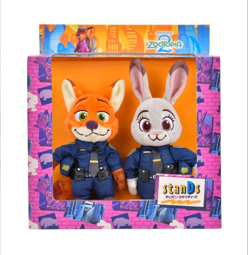 Zootopia ニック・ワイルドとジュディ・ホップス ぬいぐるみセット