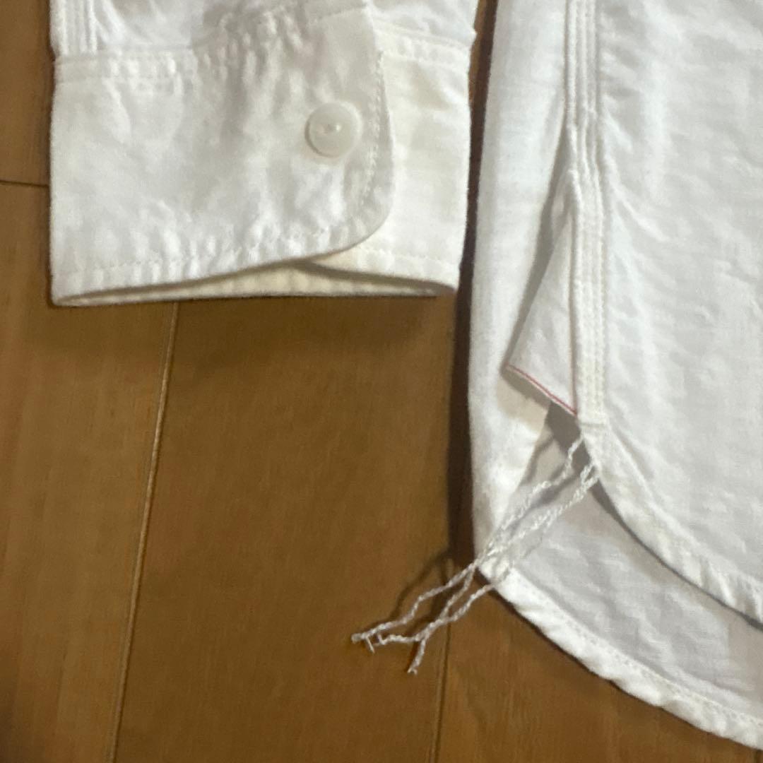 新品未使用品 IRON HEART ホワイトシャツ Sサイズ
