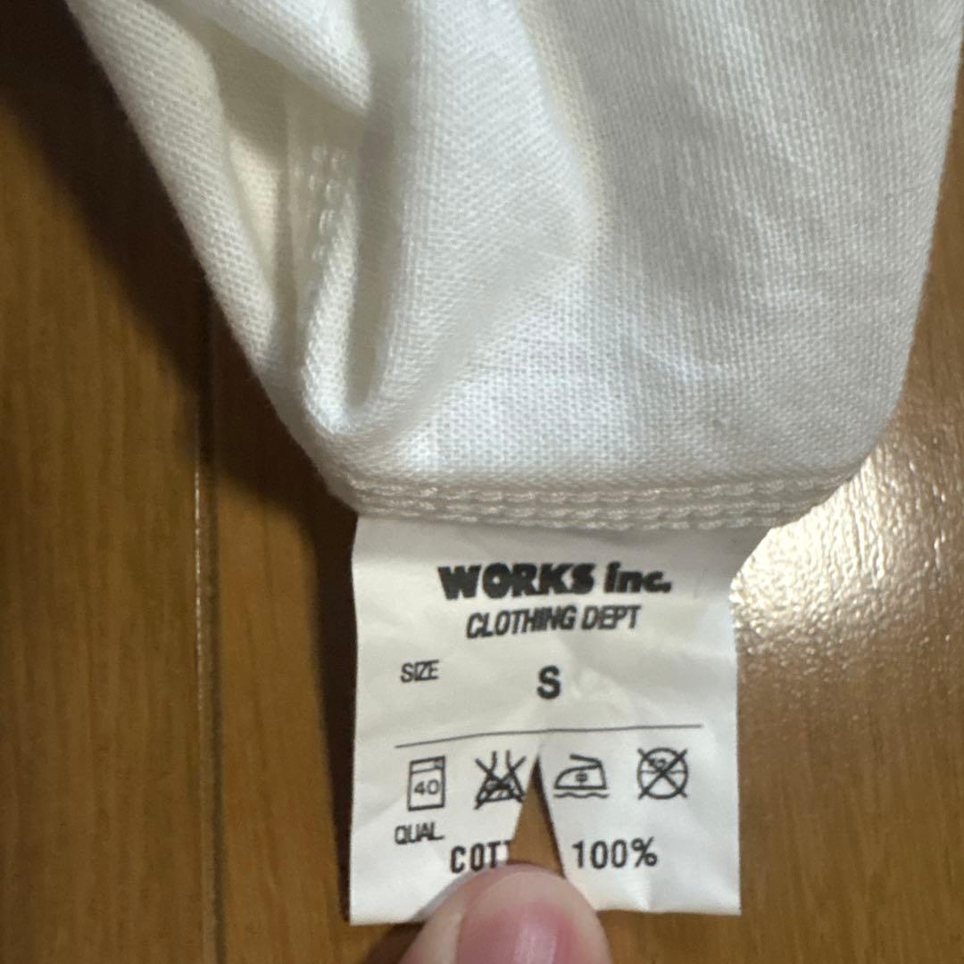 新品未使用品 IRON HEART ホワイトシャツ Sサイズ