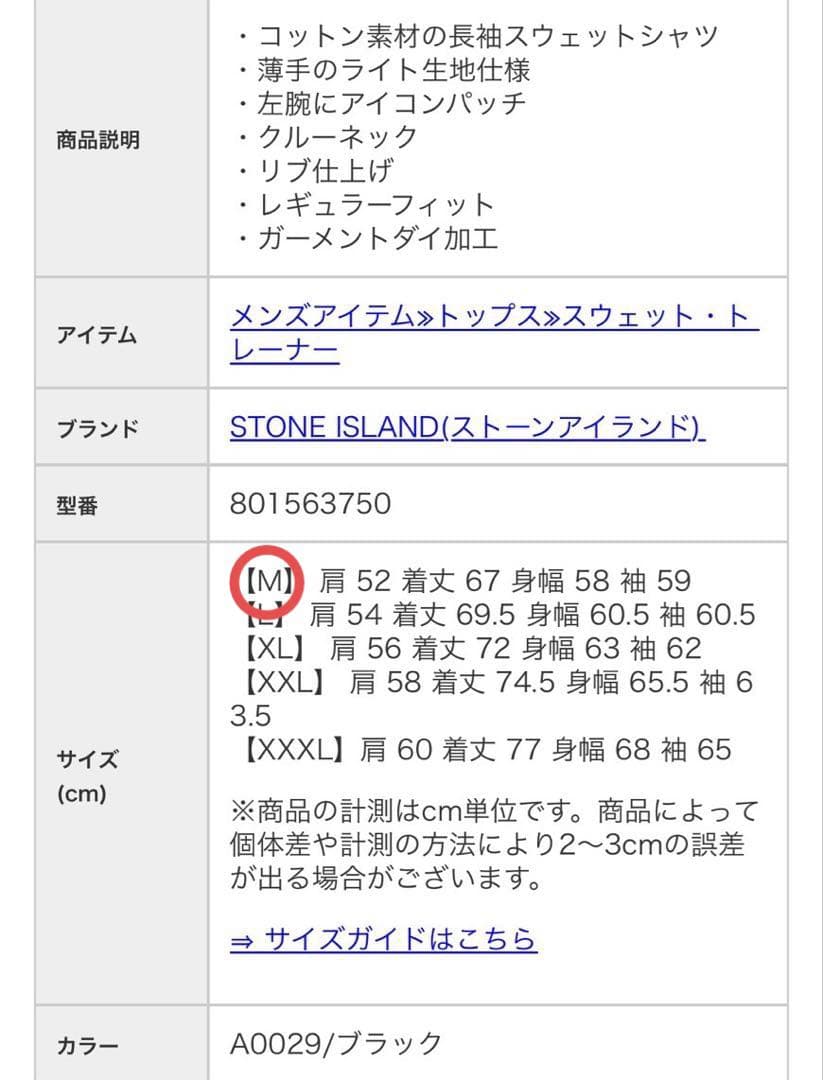STONE  厚手 ロンT 長袖カットソー