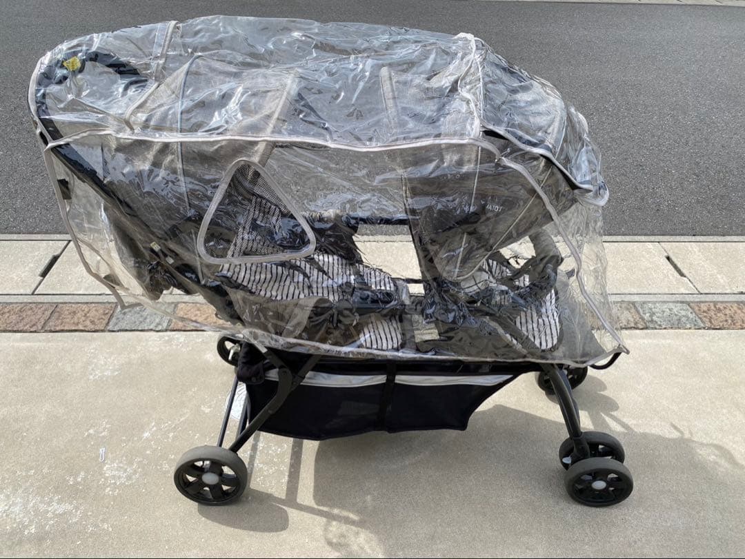 【ナダルさん】KATOJI 二人乗りベビーカー