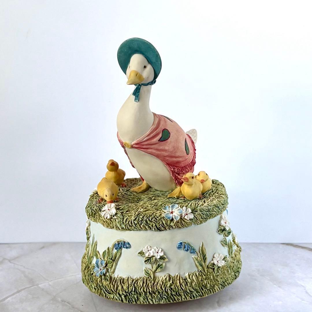 ピーターラビット◆オルゴール【あひるのジマイマのおはなし】ジマイマと4匹のヒヨコ