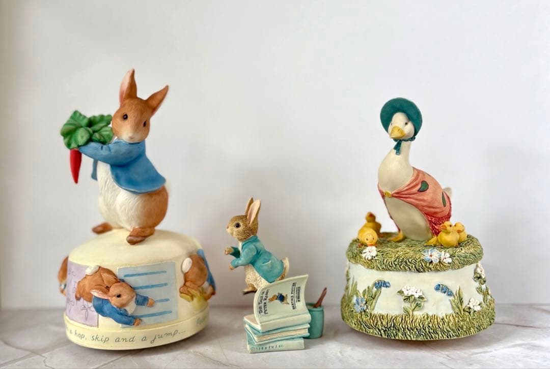 ピーターラビット◆オルゴール【あひるのジマイマのおはなし】ジマイマと4匹のヒヨコ