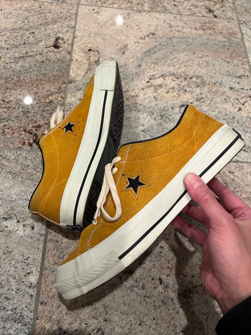 超美品CONVERSE ワンスター タイムライン GOLD US9 日本製