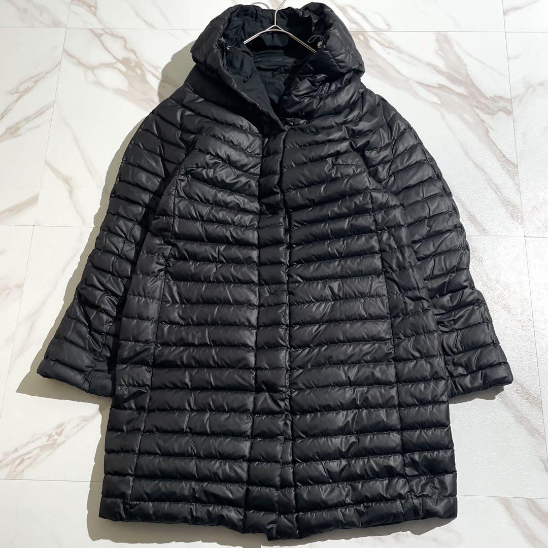 モンクレール　PETALES リバーシブル　ダウンジャケット　ブラック