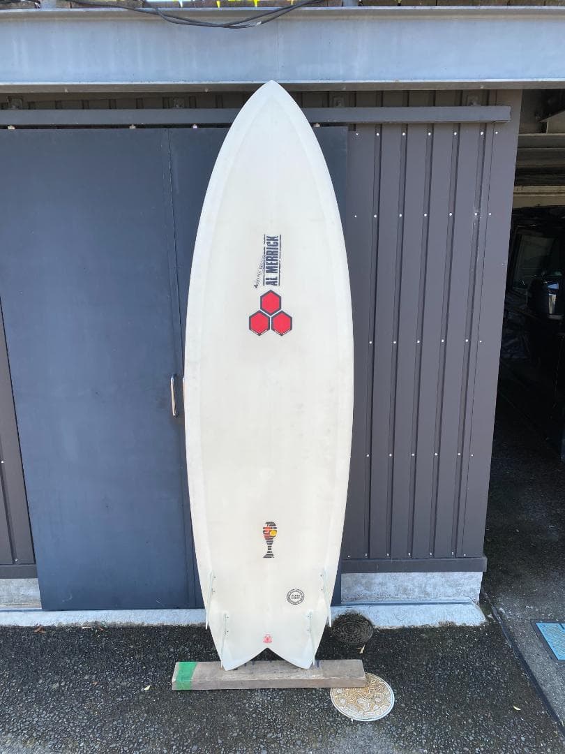 アルメリック サーフボード 全長1930ｍｍ全幅540ｍｍ厚み60ｍｍ