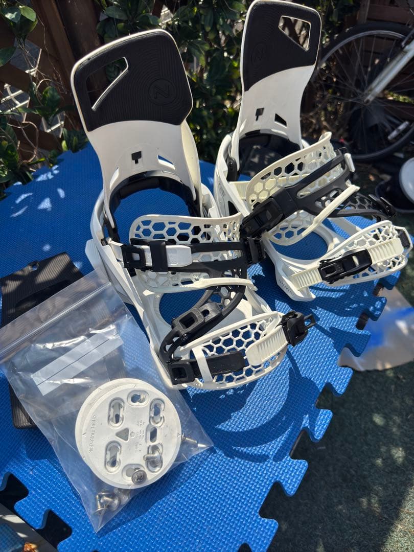 NIDECKER SUPERMATIC ビンディング ホワイト L