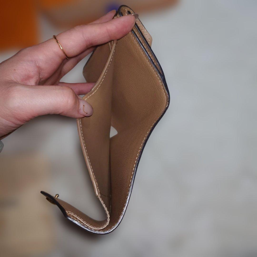 あ*様 LOUIS VUITTON 二つ折り財布 ブラウン