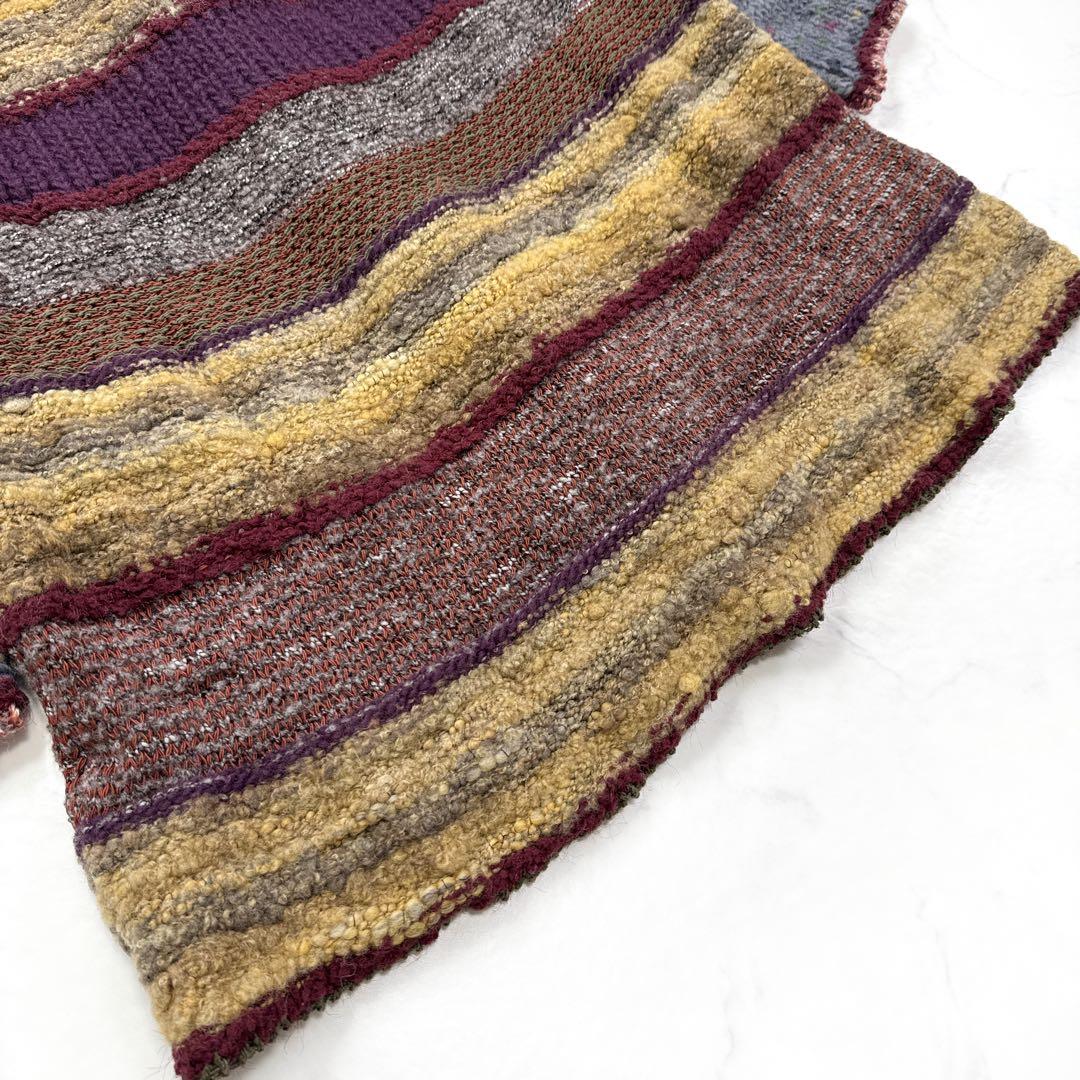 未使用 FUGAFUGA 佐藤繊維 M.&KYOKO ニットコート カーディガン