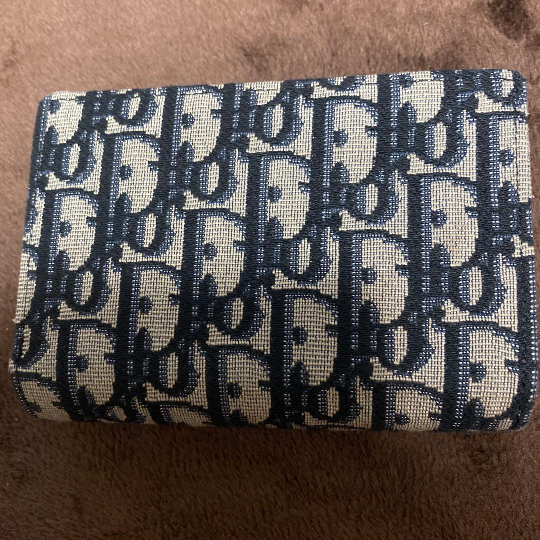 Christian Dior 二つ折り財布 ロゴパターン