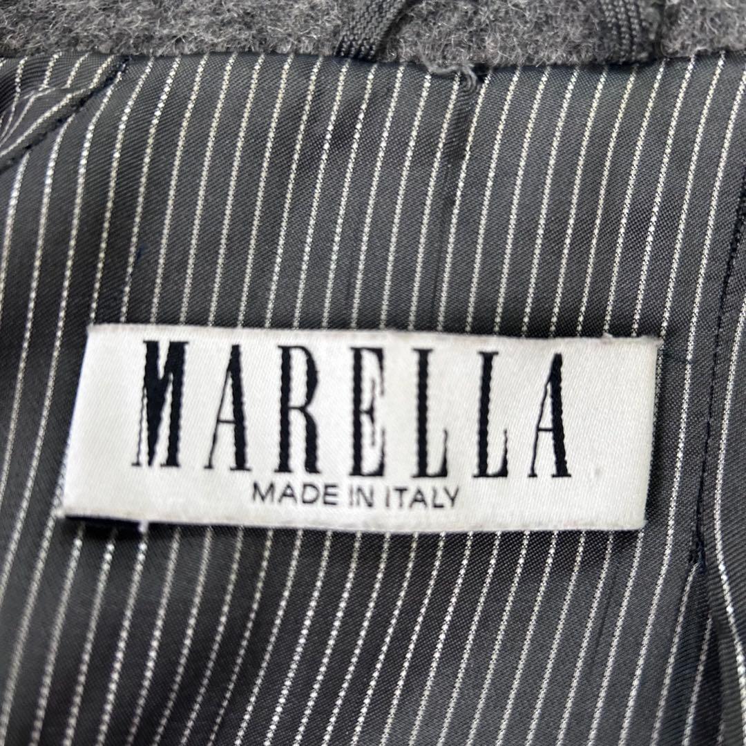 美品✨マックスマーラ　マレーラ　アルパカ　モヘア　ダブル　ふんわりシャギーコート