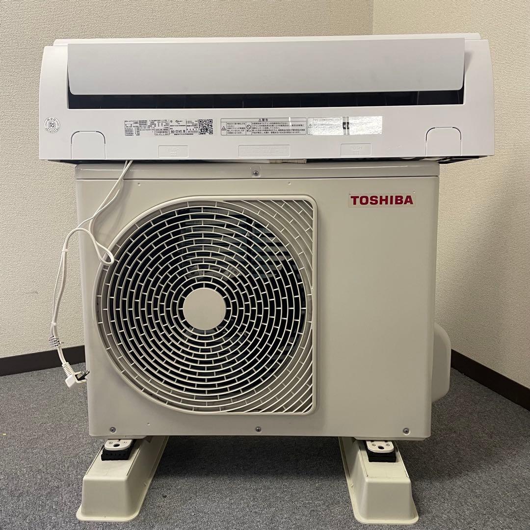 【美品！】東芝TOSHIBA エアコンホワイト RAS-2214TL-W 6畳