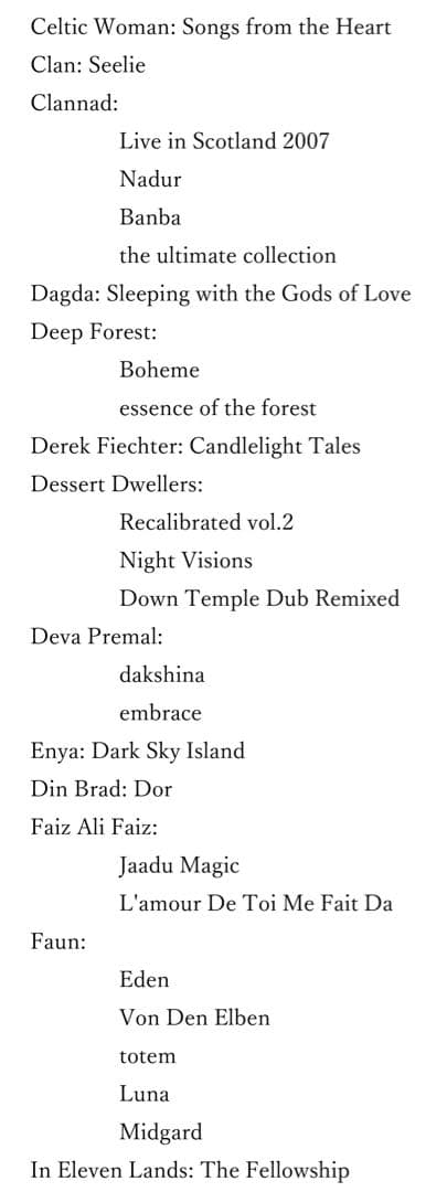 International、World系CDまとめvol.3