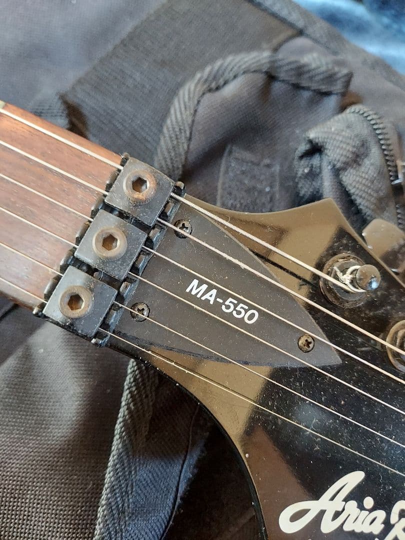 Aria Pro II MA-550 エレキギター ブラック