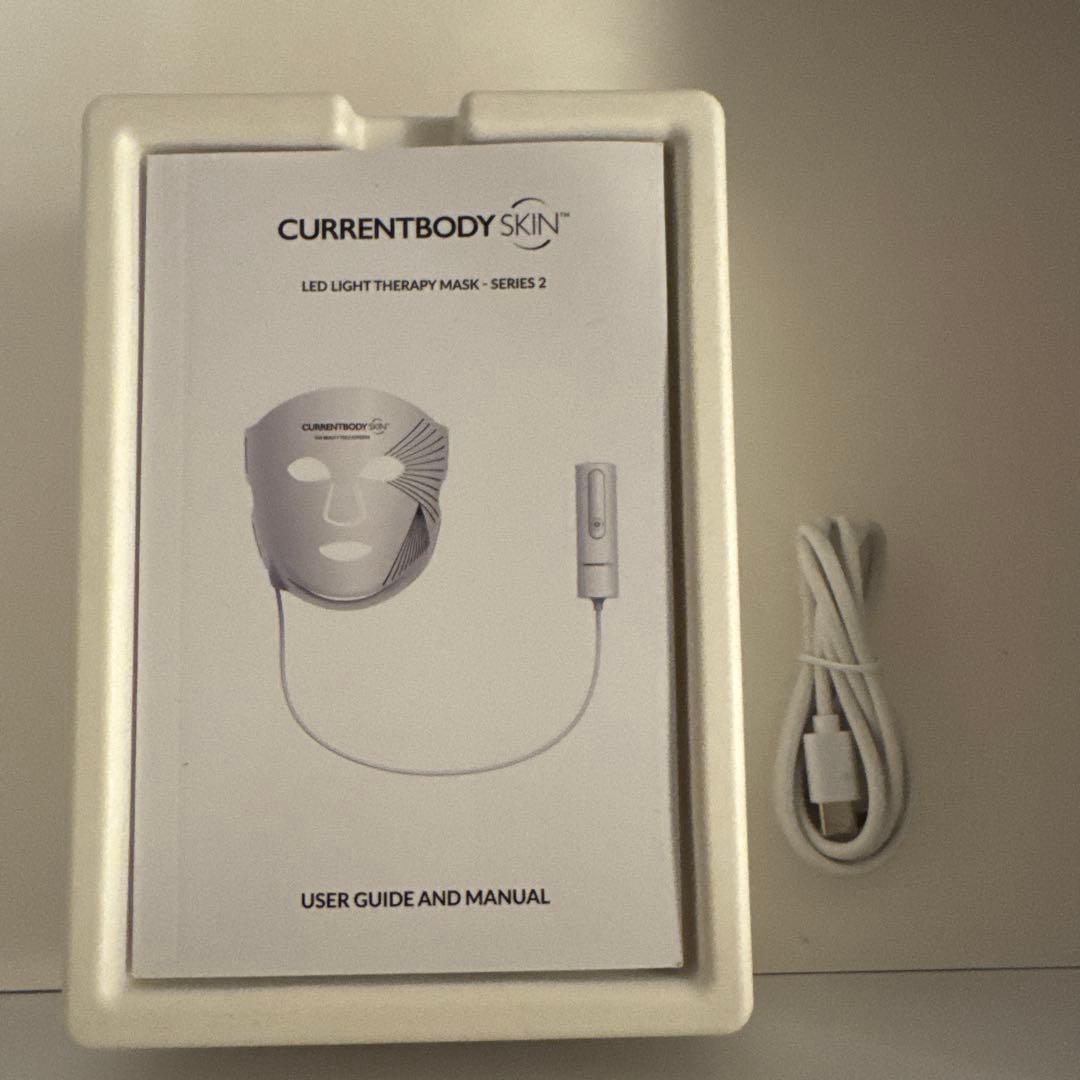 美品！CURRENTBODY ライトセラピーマスクシリーズ ☆スマスク5枚付き