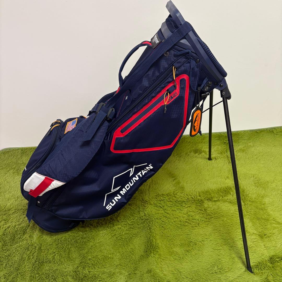 SUN MOUNTAIN ゴルフバッグ スタンドキャディバッグ　フード付き