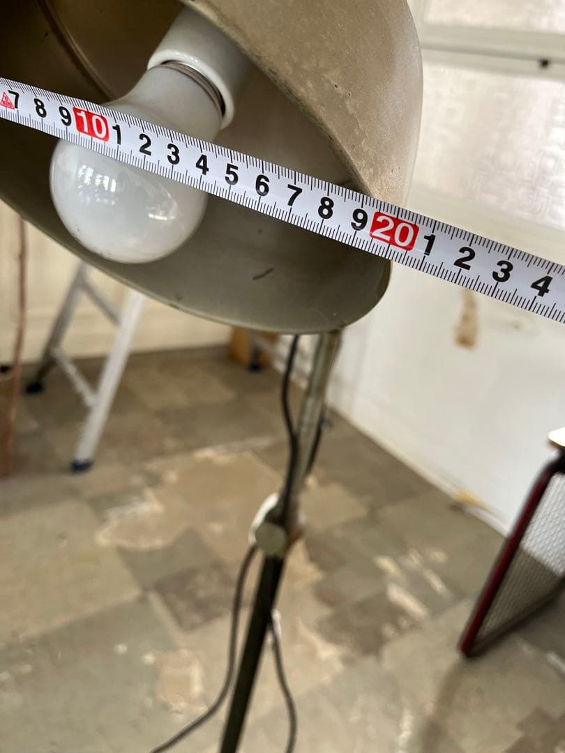 アンティーク工業用フロアライトブルックリン